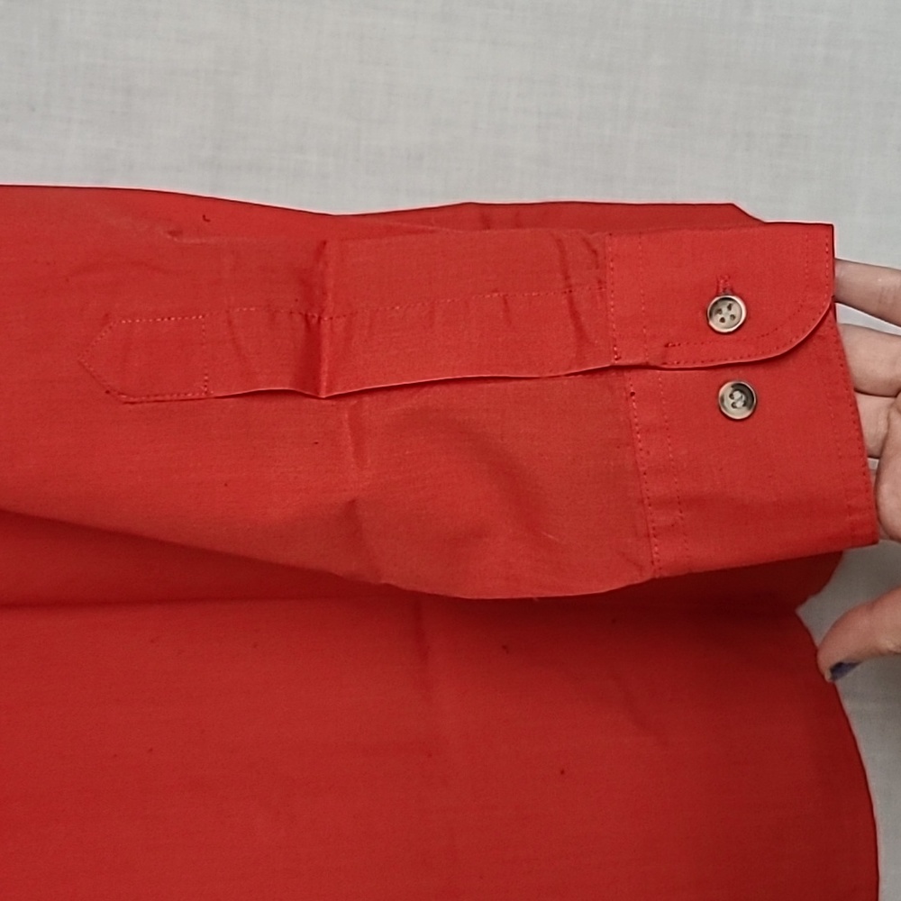 Vintage Arrow Sportswear Boardwalk Double Needle Tailoring Button Down Sz M - Picture 3 of 9